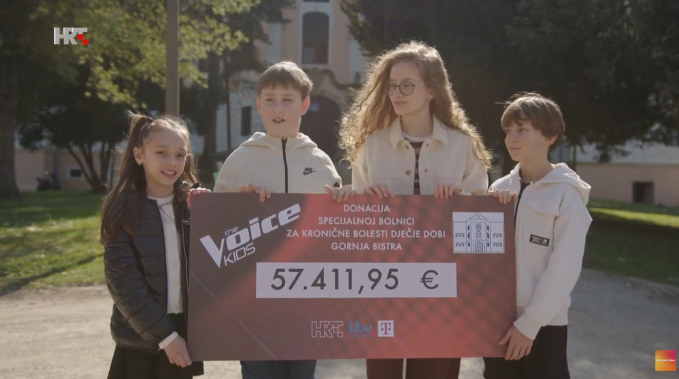 DONACIJA - The Voice Kids Hrvatska